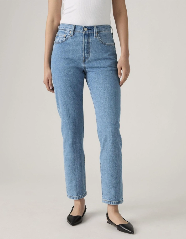Queen Five Pocket Straight Leg Jeans