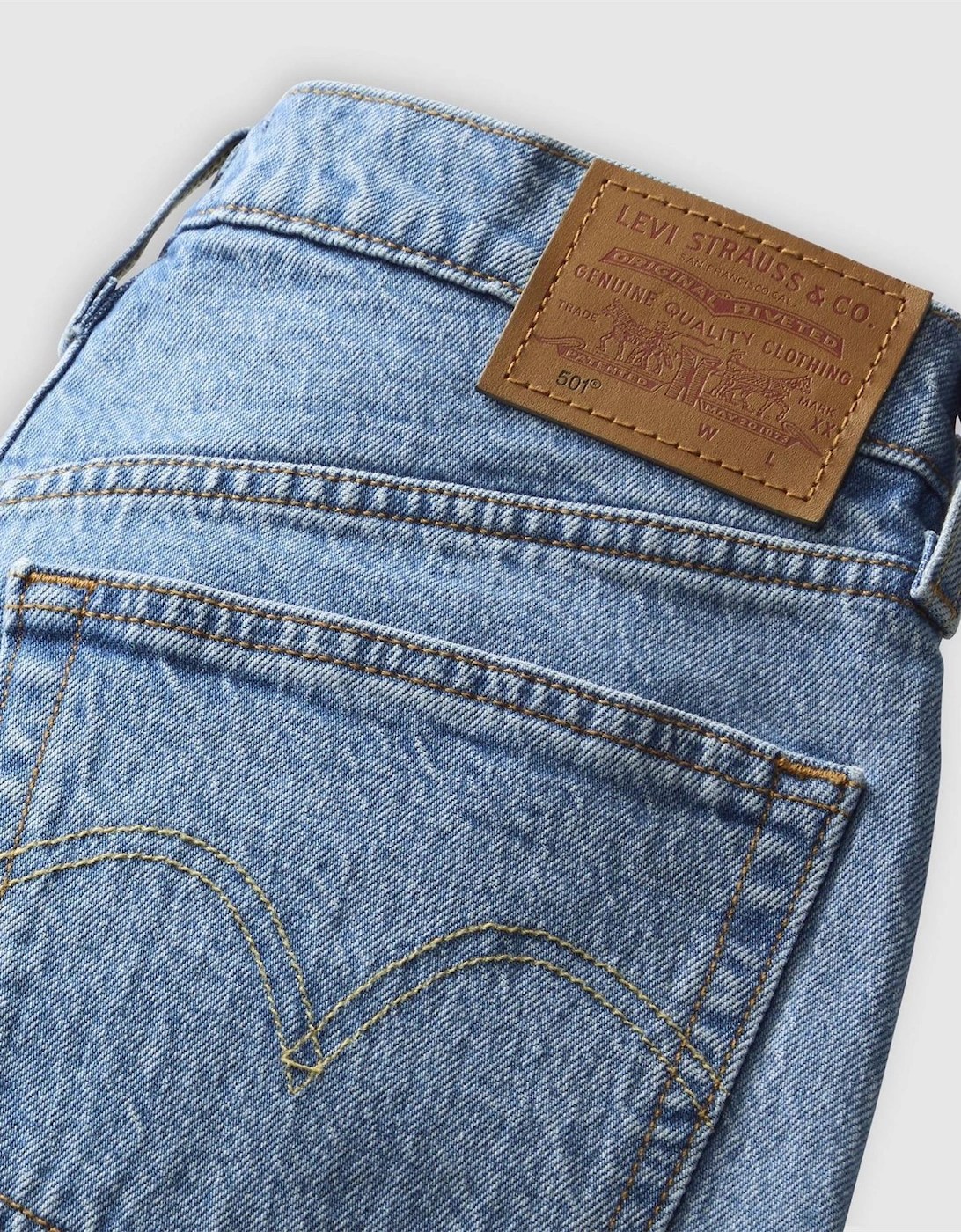 Queen Five Pocket Straight Leg Jeans