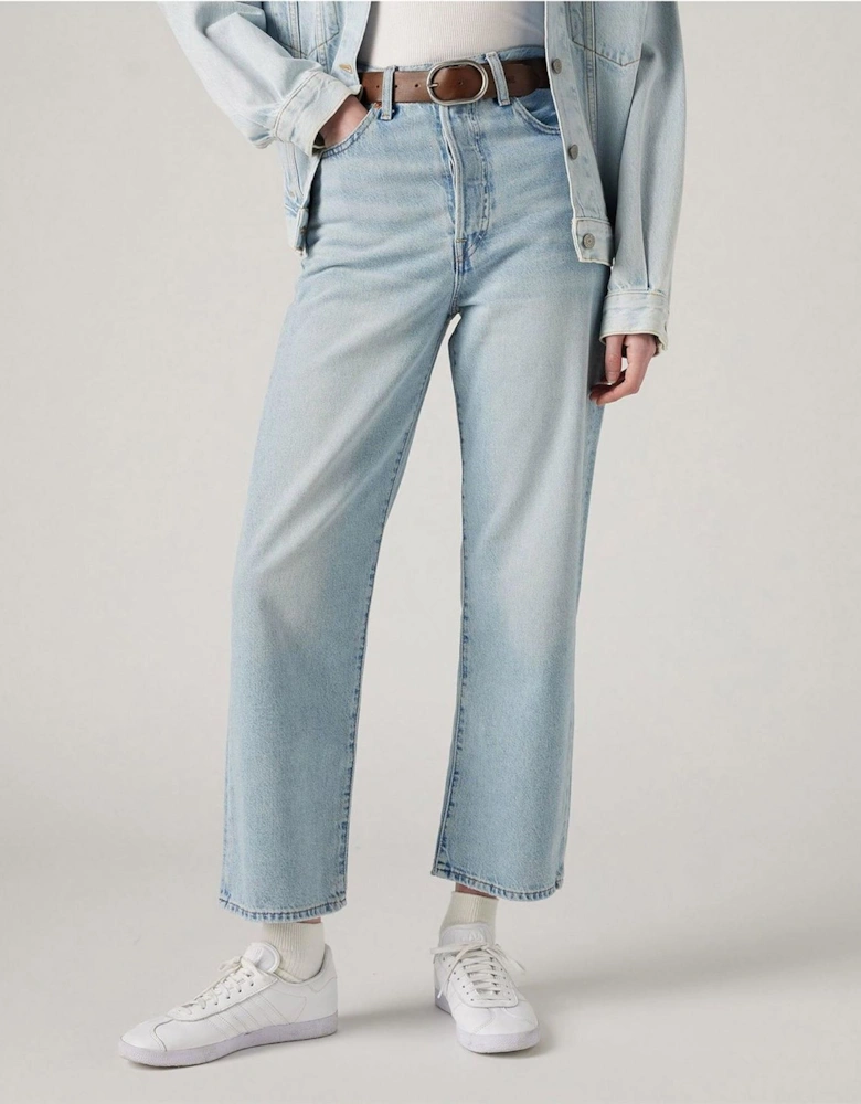 Ribcage High Rise Ankle Jeans