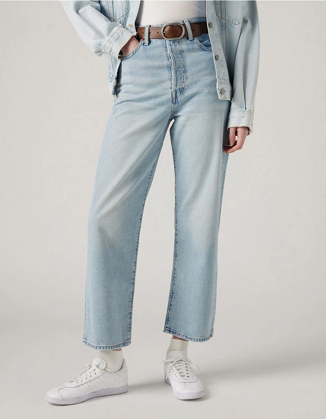 Ribcage High Rise Ankle Jeans