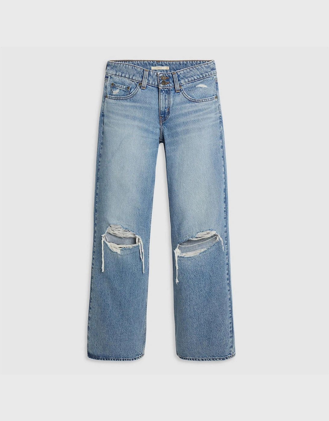 Levis Women's Blue Levi's Low Rise Wide Leg Jeans - Size 26 L32