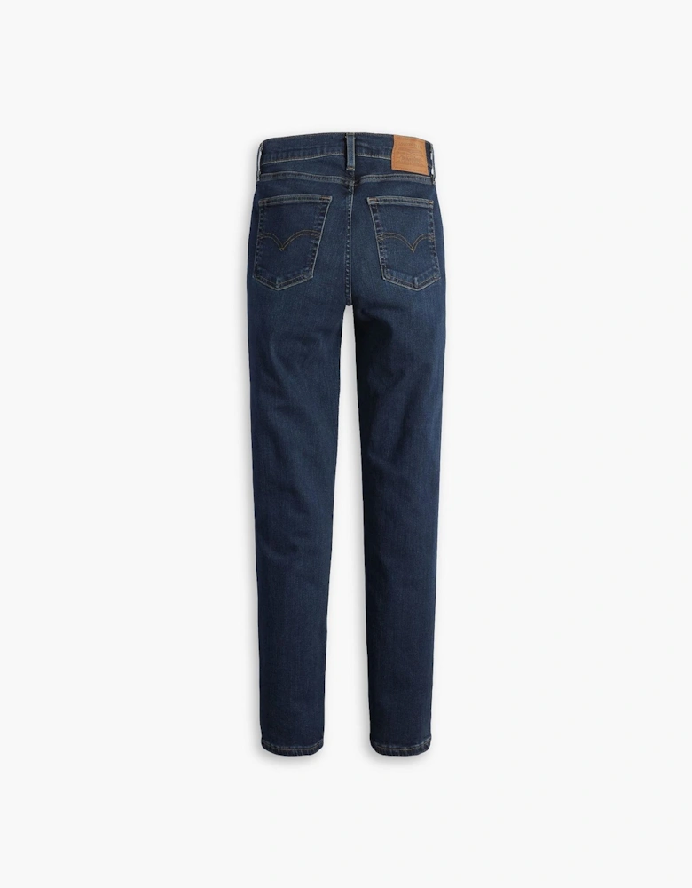 High Rise Straight Leg Jeans