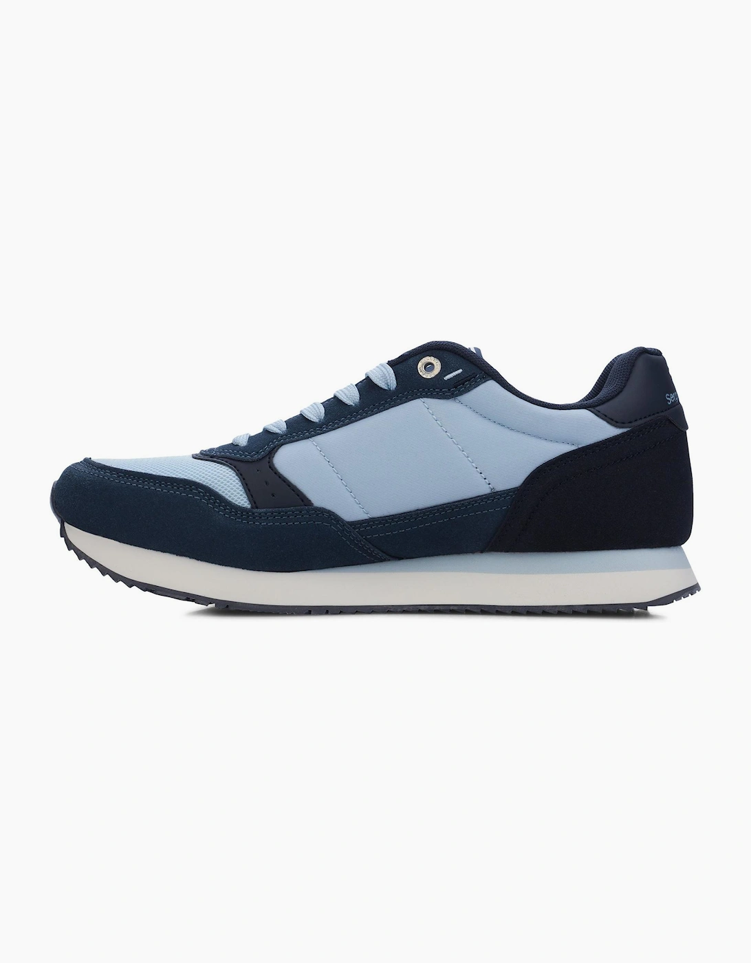 Monza Low Top Trainers with Logo Print