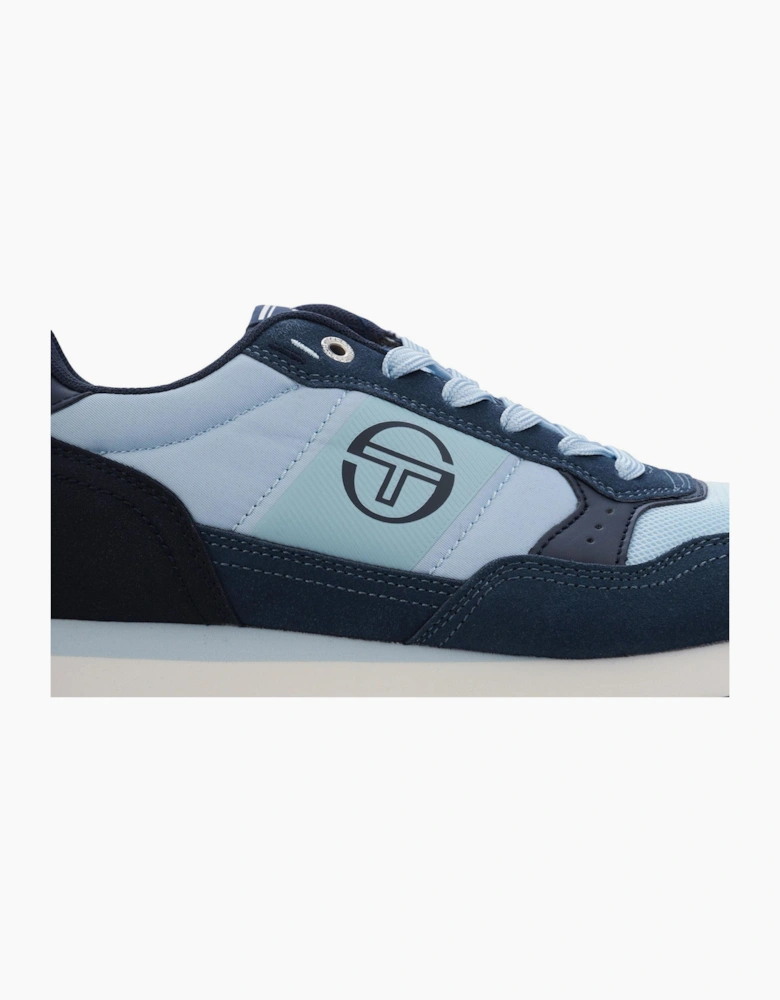 Monza Low Top Trainers with Logo Print