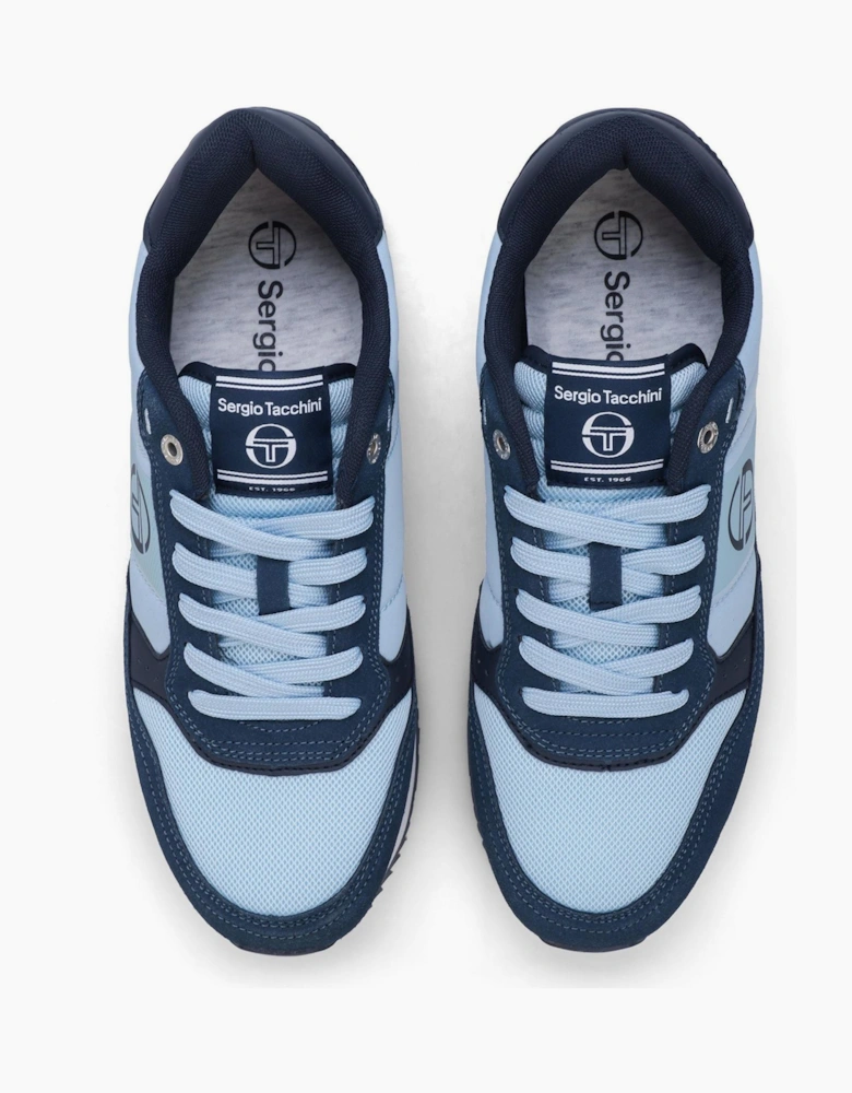 Monza Low Top Trainers with Logo Print