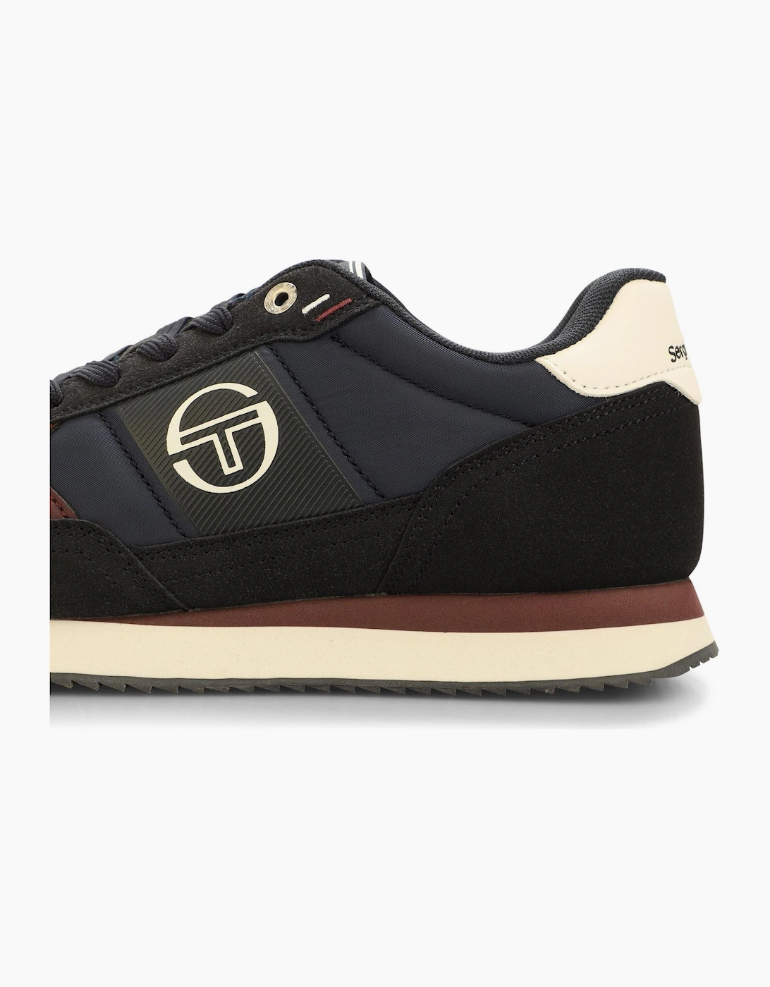 Monza Low Top Trainers with Logo Print