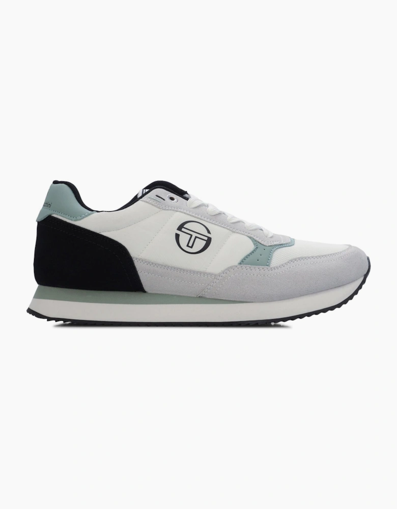 Monza Low Top Trainers with Logo Print