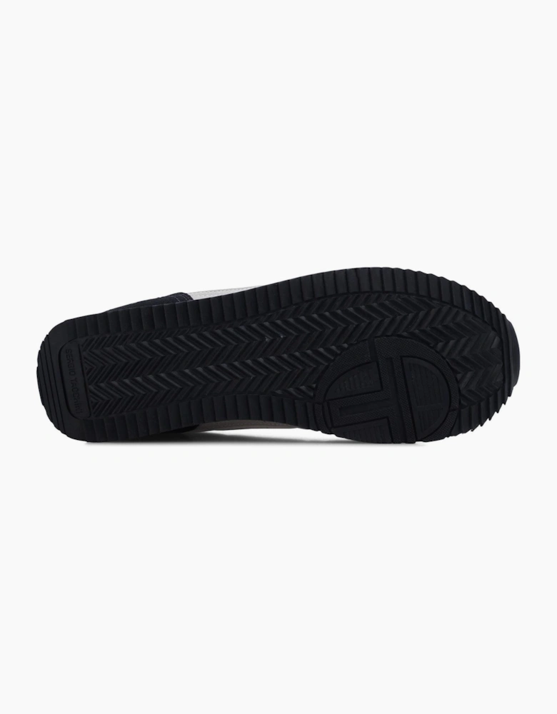 Monza Low Top Trainers with Logo Print