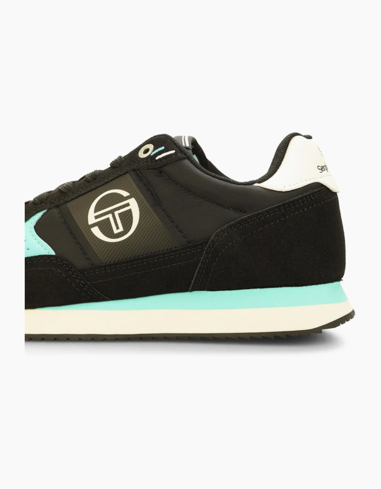 Monza Low Top Trainers with Logo Print