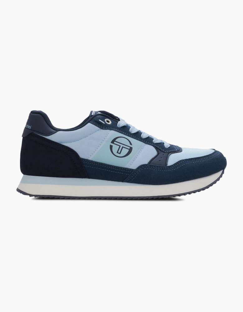 Monza Low Top Trainers with Logo Print