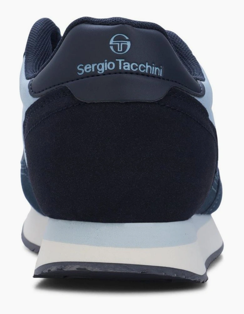 Monza Low Top Trainers with Logo Print
