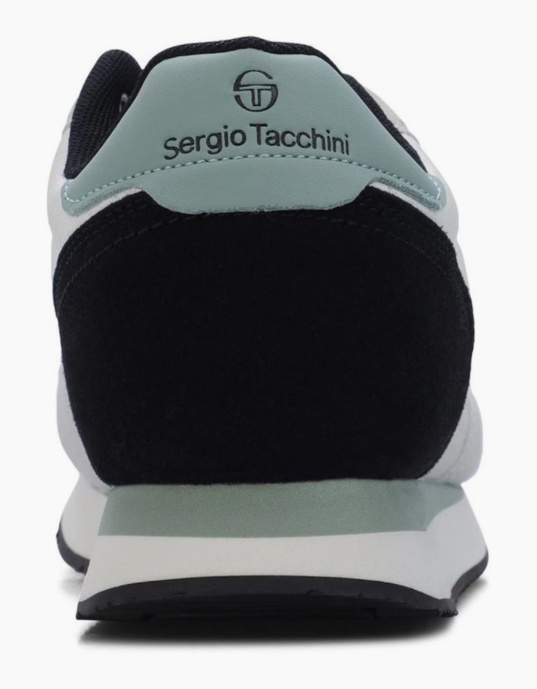 Monza Low Top Trainers with Logo Print