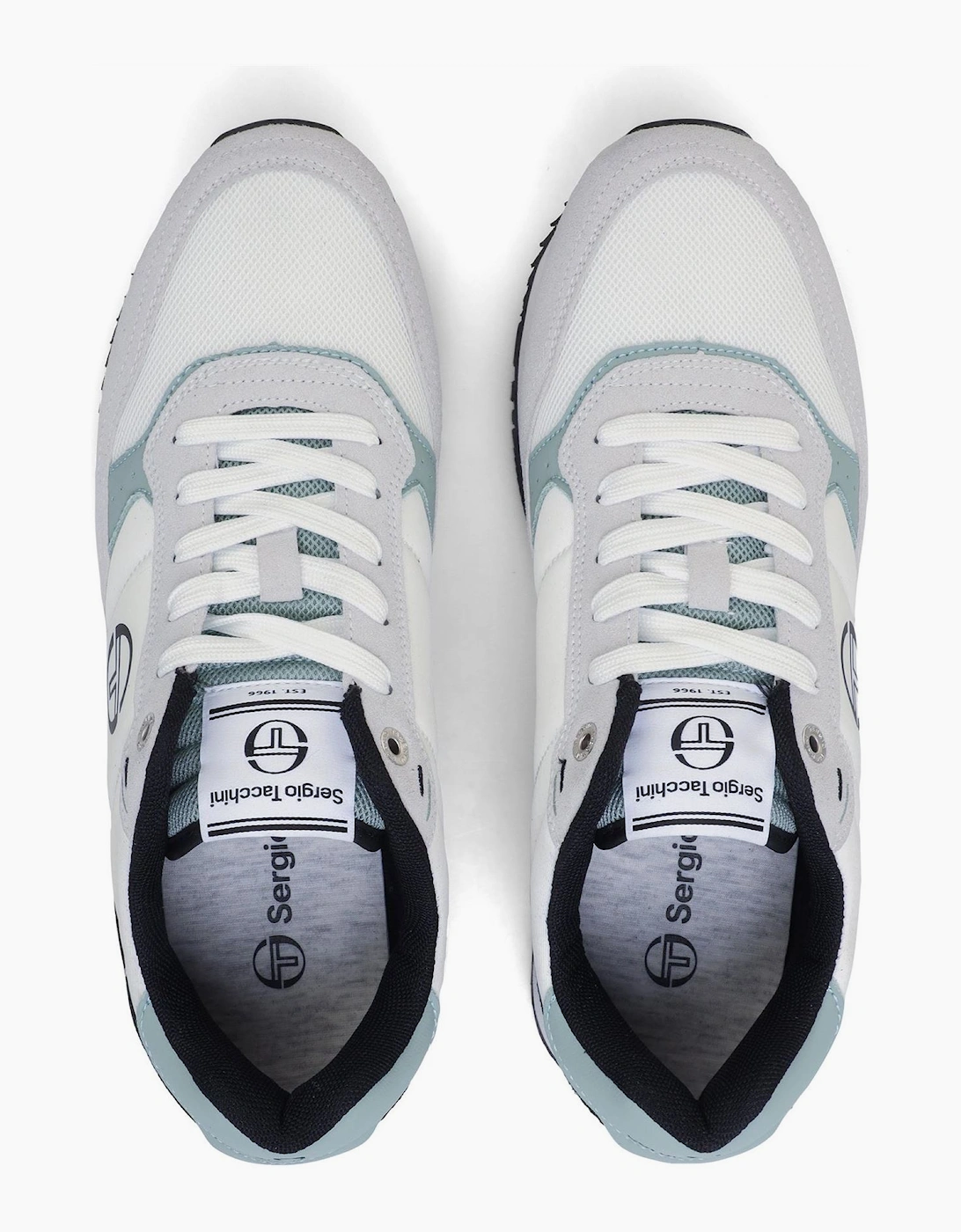 Monza Low Top Trainers with Logo Print
