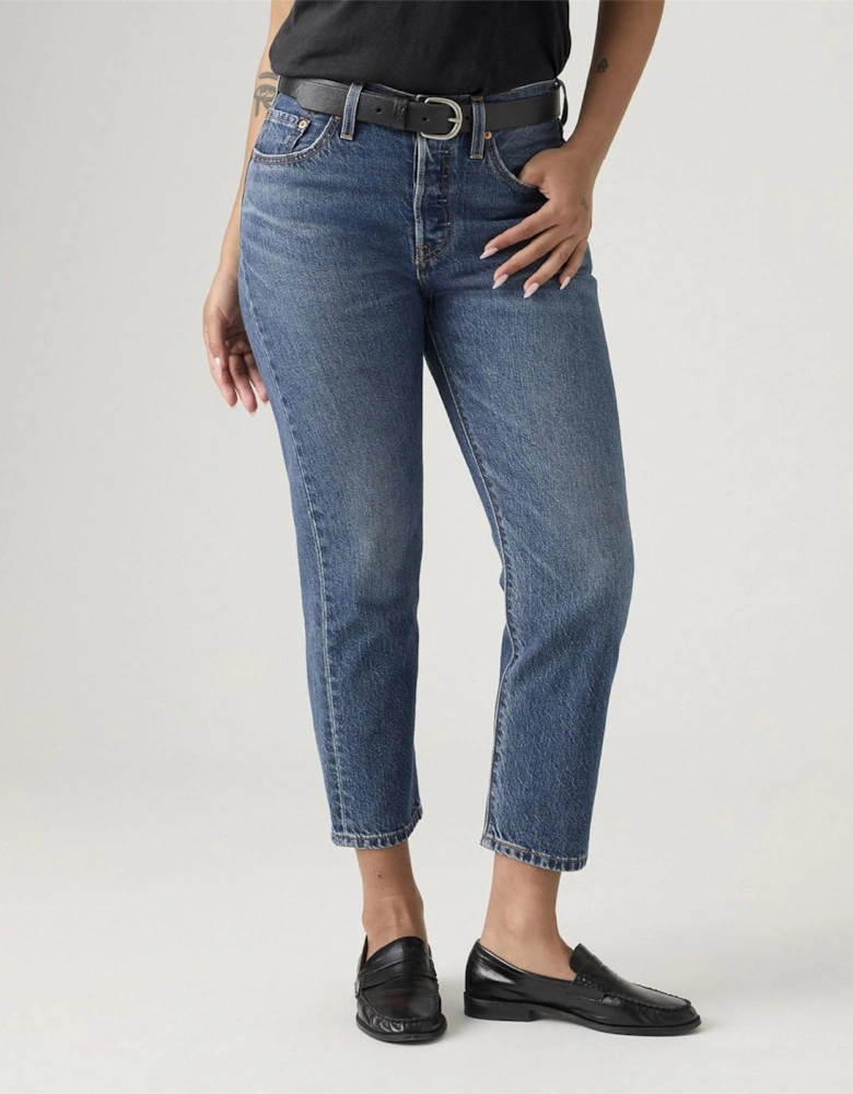 501 Crop Lightweight Straight Leg Jeans