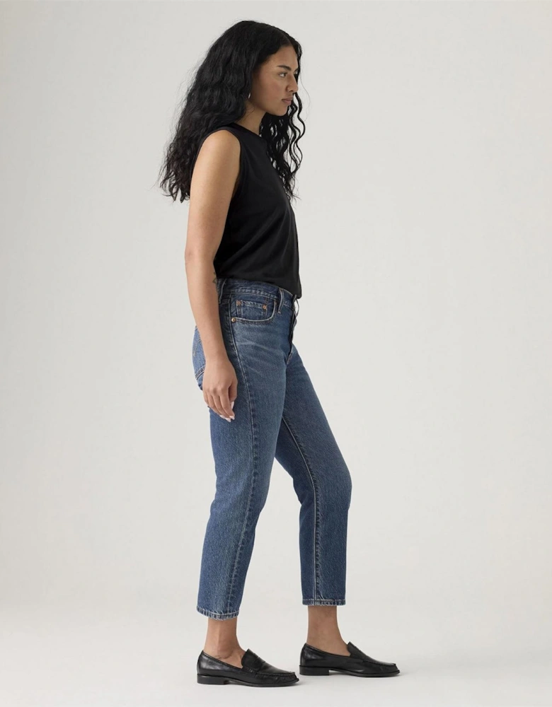 501 Crop Lightweight Straight Leg Jeans
