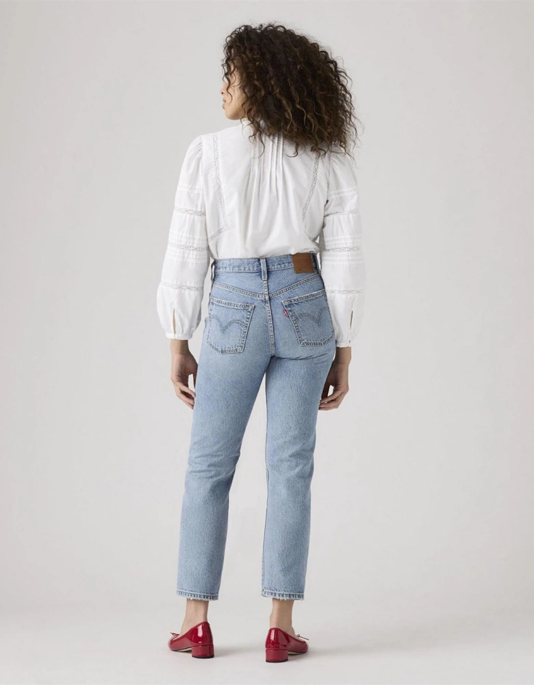 501 Crop Lightweight Straight Leg Jeans