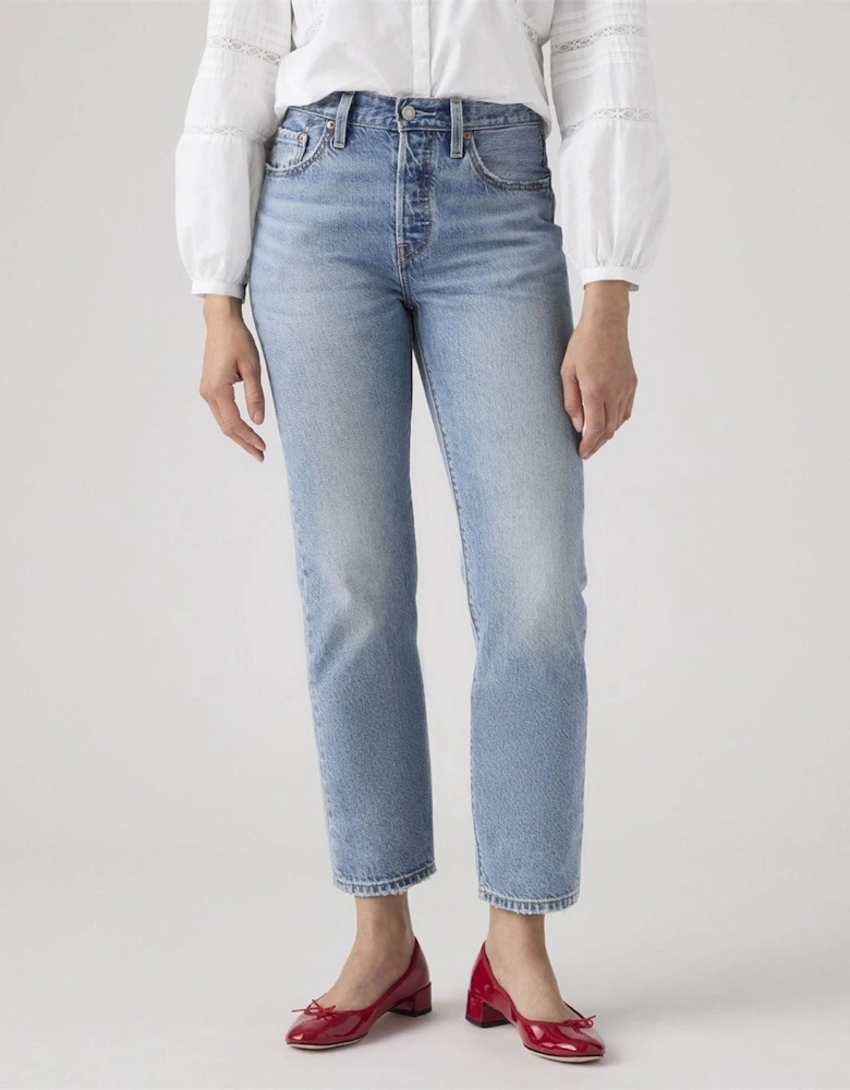 501 Crop Lightweight Straight Leg Jeans