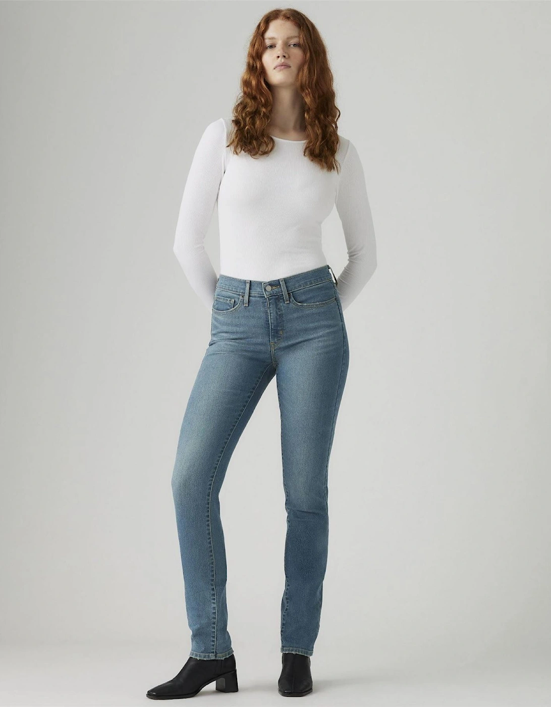 Levis Women's Blue Levi's 312 Shaping Slim Fit Jeans - Size 30 L32
