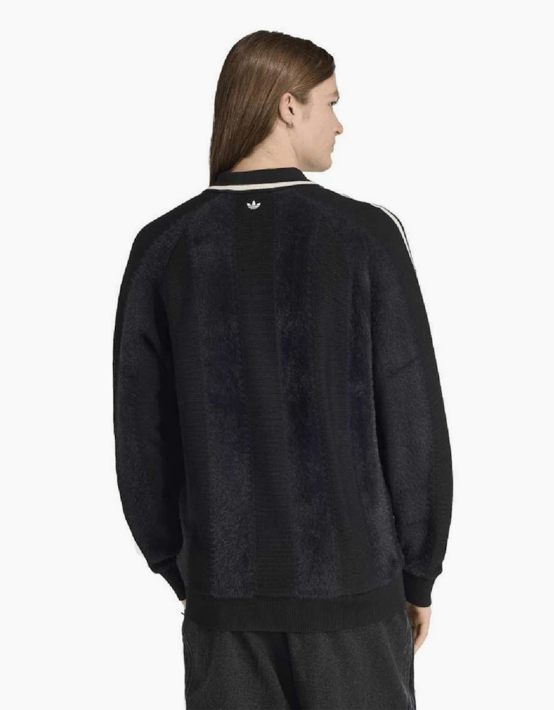 Premium Collared Neck Raglan Sleeve Sweater