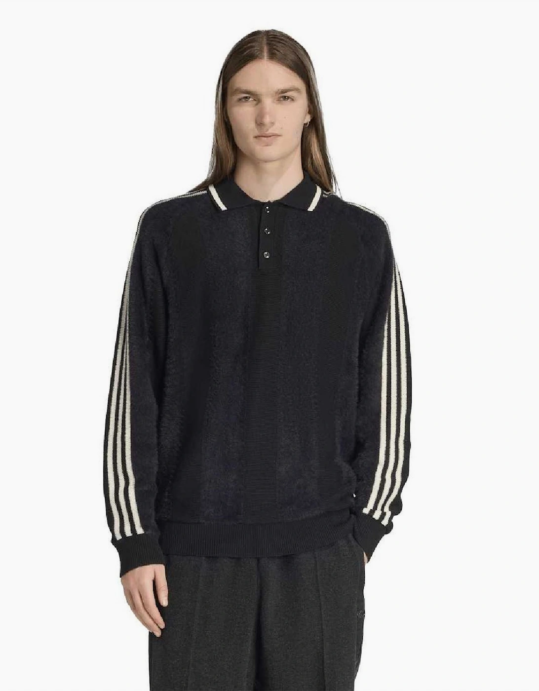 Premium Collared Neck Raglan Sleeve Sweater