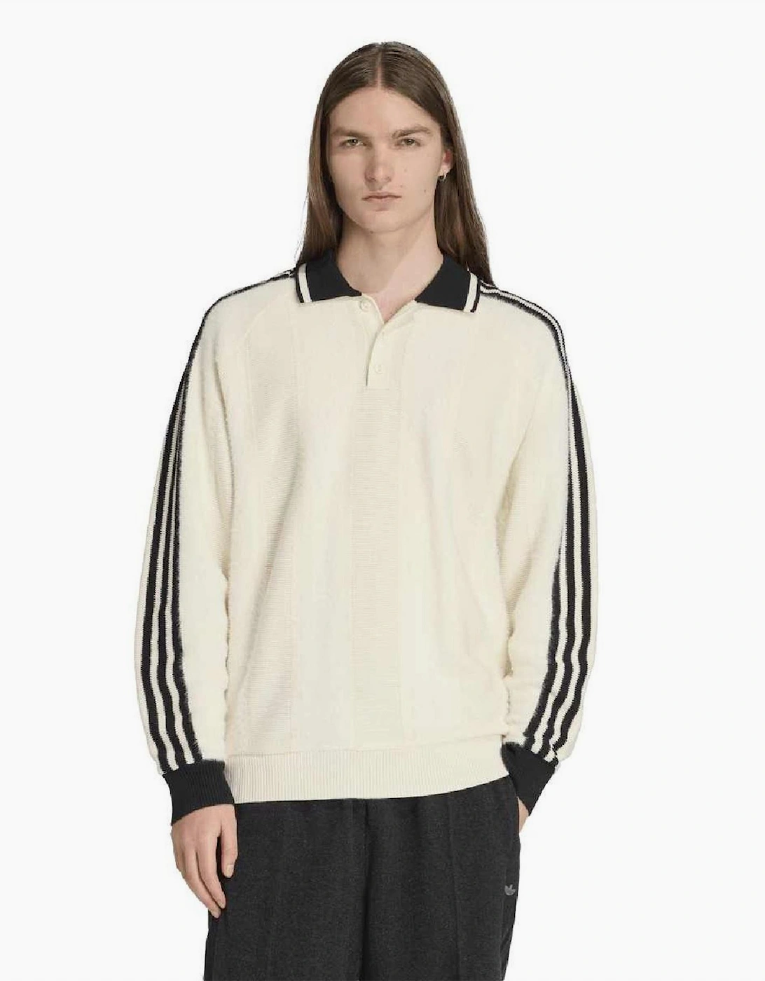 Premium Collared Neck Raglan Sleeve Sweater