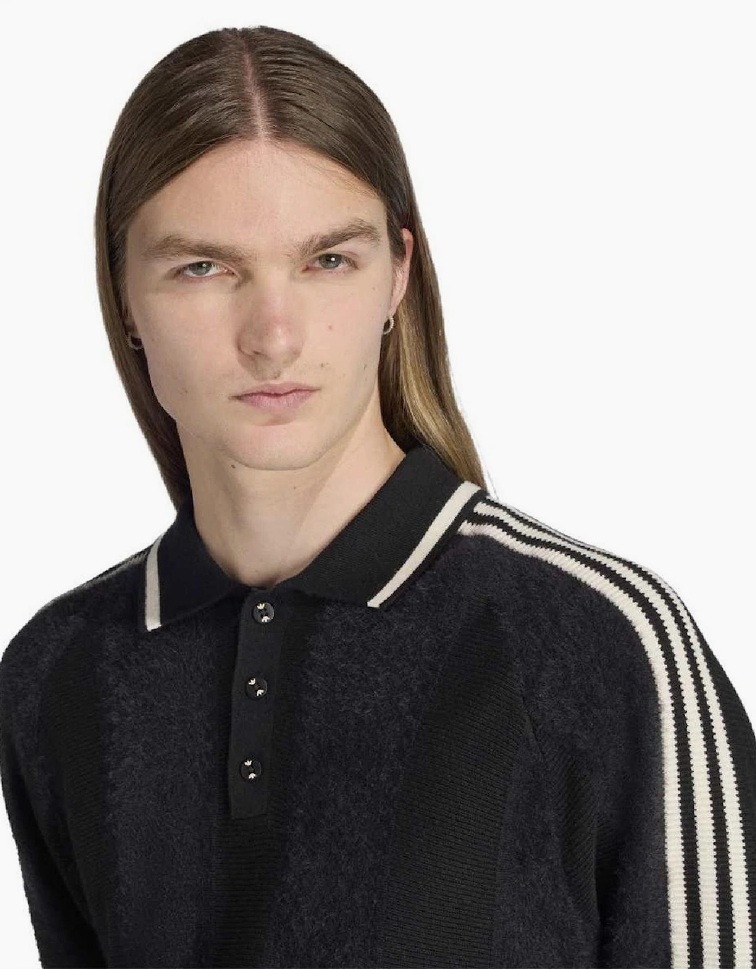 Premium Collared Neck Raglan Sleeve Sweater