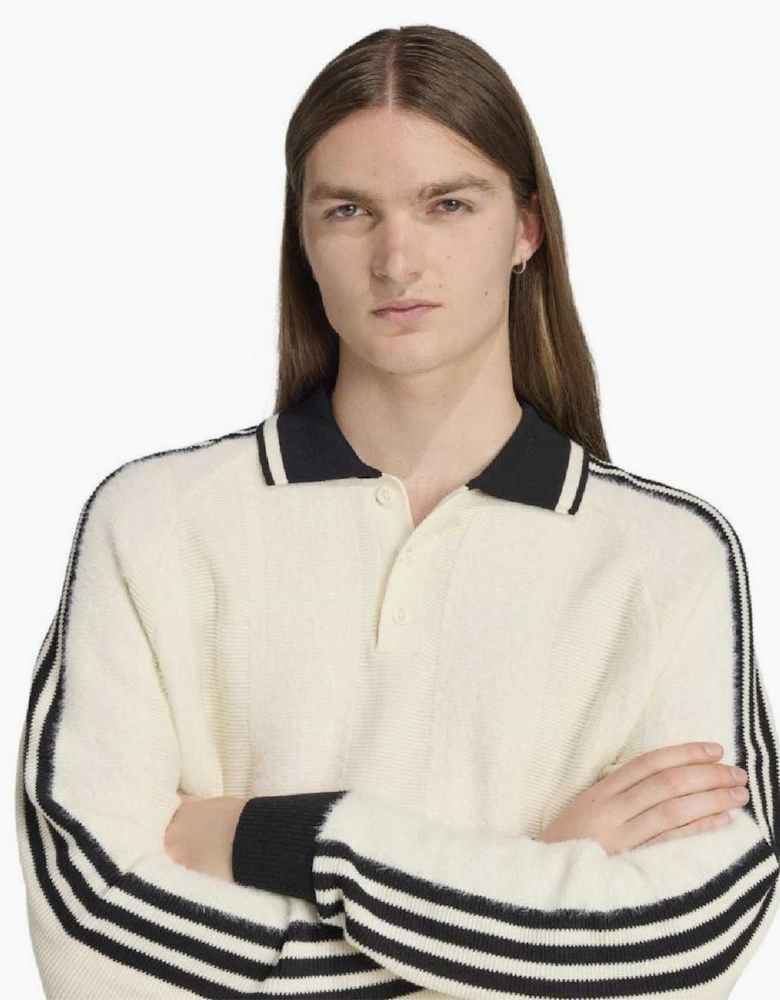 Premium Collared Neck Raglan Sleeve Sweater
