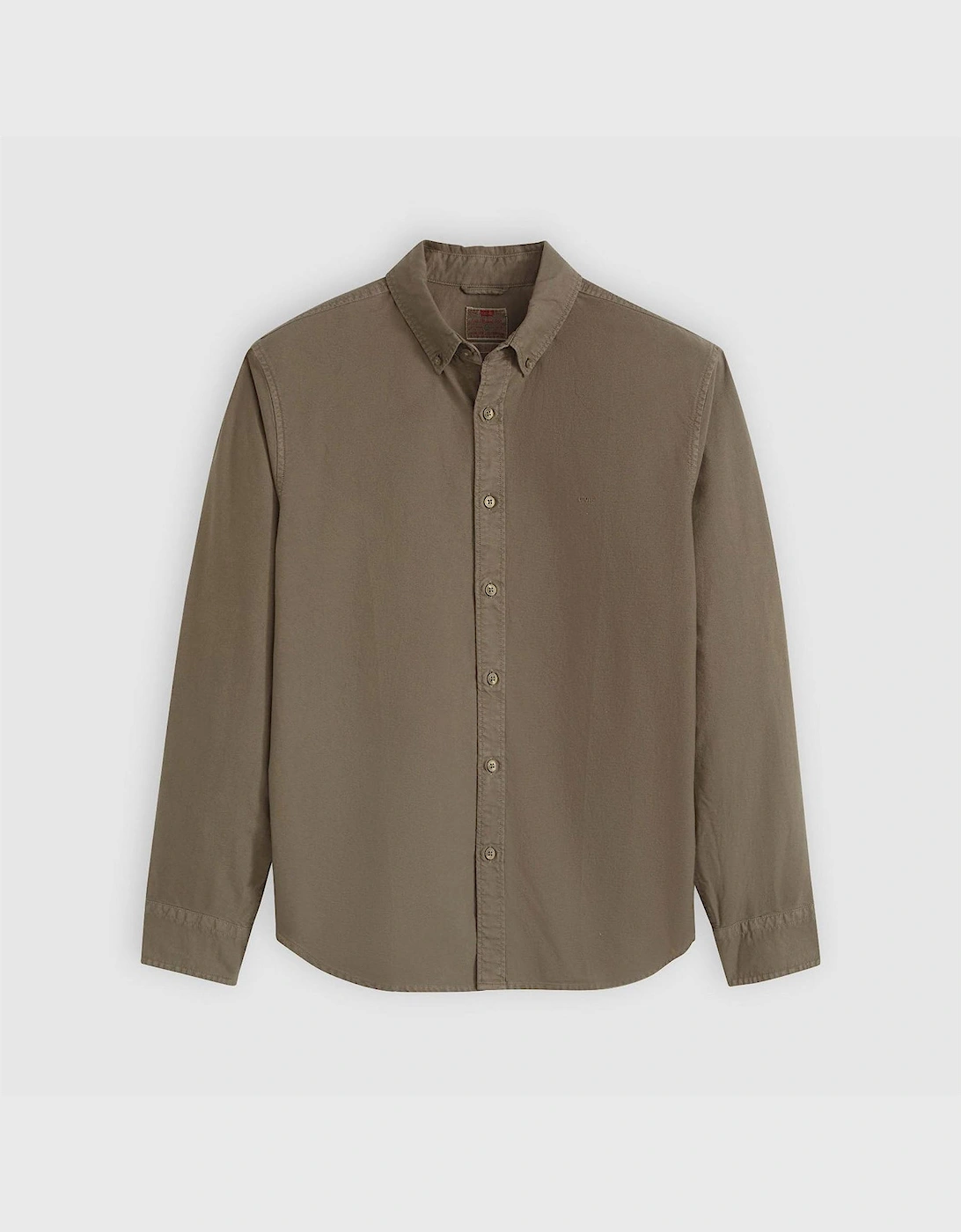 Button Down Collar Long Sleeve Shirt