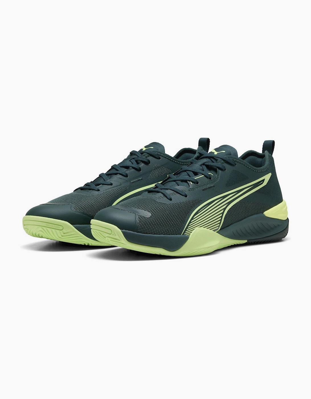 Puma Men's Eliminate Nitro 4 Handball Trainers - Green - Size, 7.5