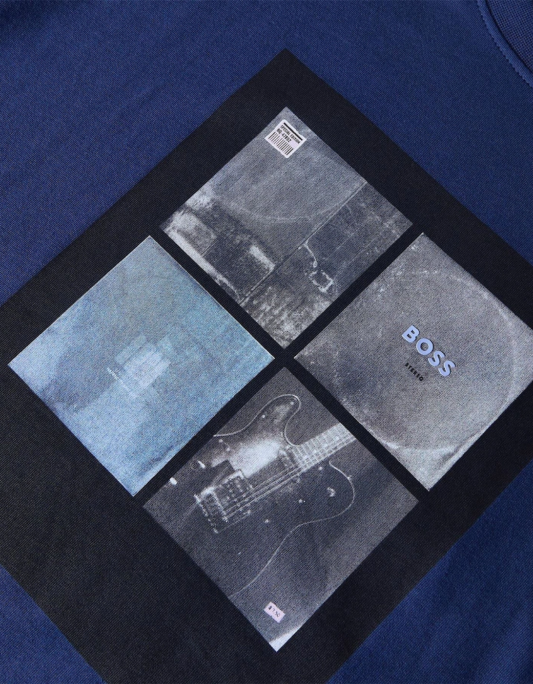 Text Graphic Crew Neck Short Sleeve T-Shirt