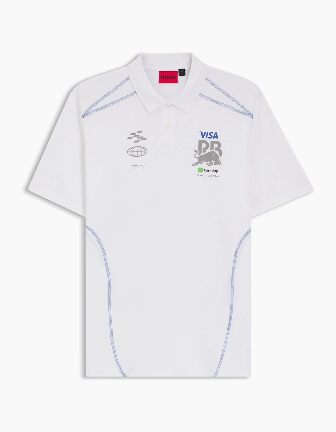 Regular Fit Collared Neck Short Sleeve Logo Print Shirt