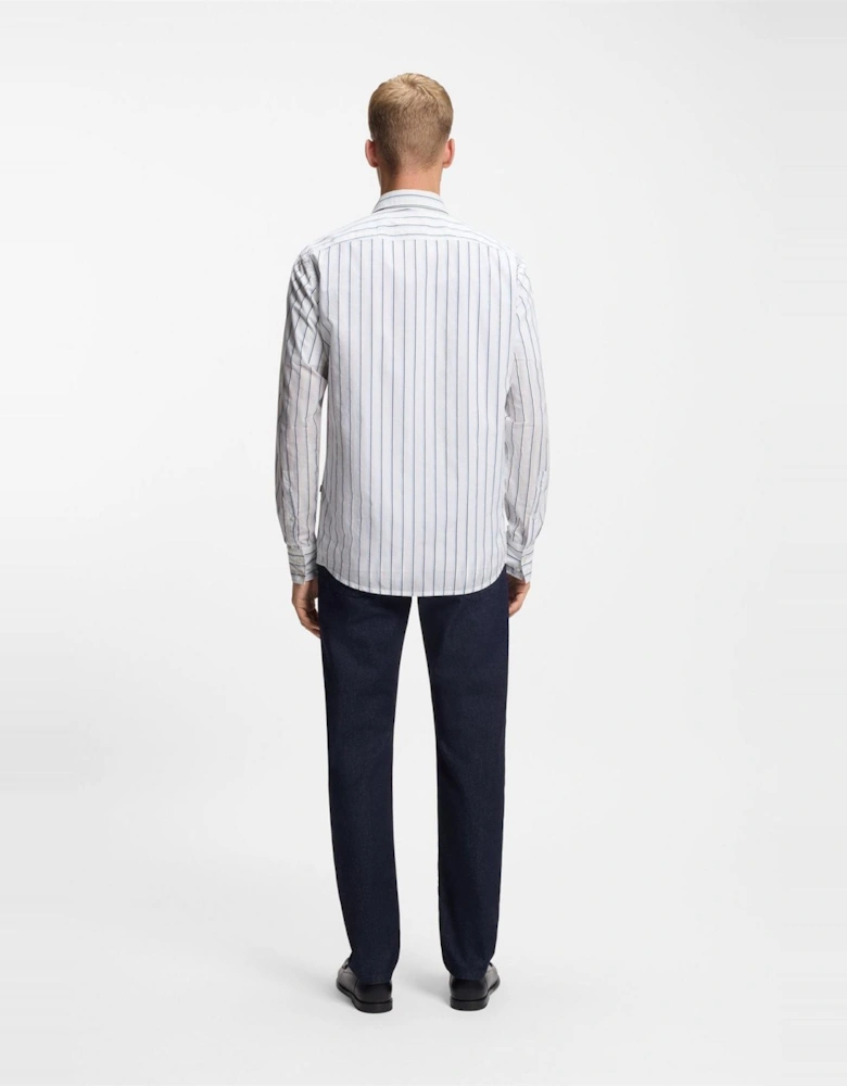 Button Down Collar Collared Neck Long Sleeve Shirt