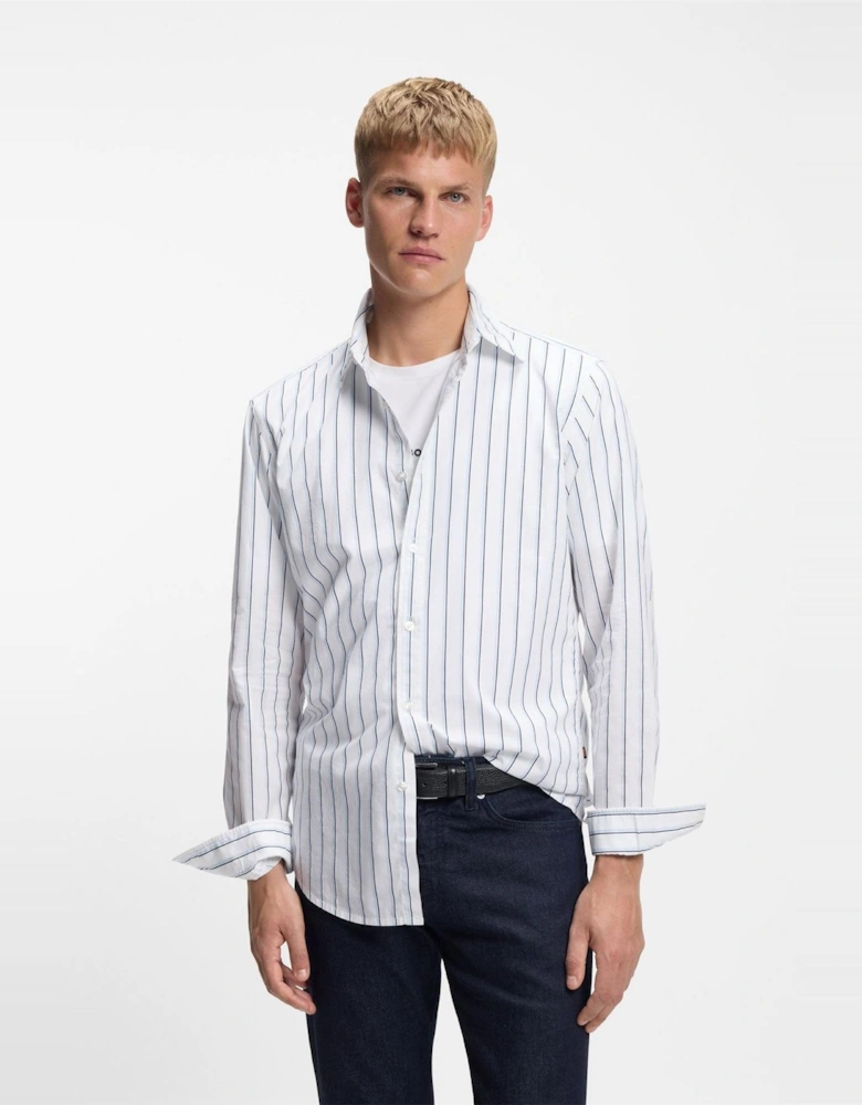 Button Down Collar Collared Neck Long Sleeve Shirt