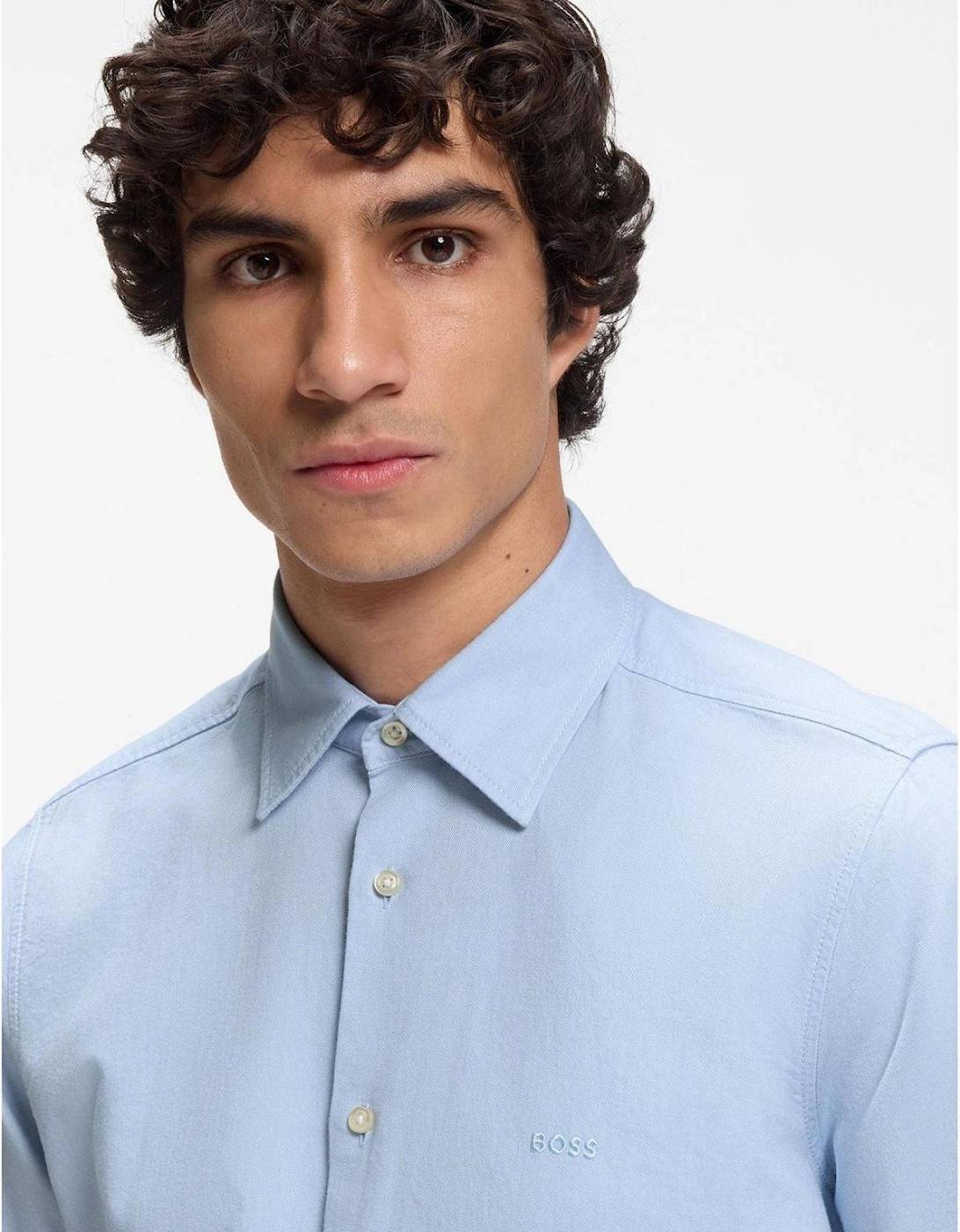 Collared Neck Shirt Collar Short Sleeve Regular Fit Shirt