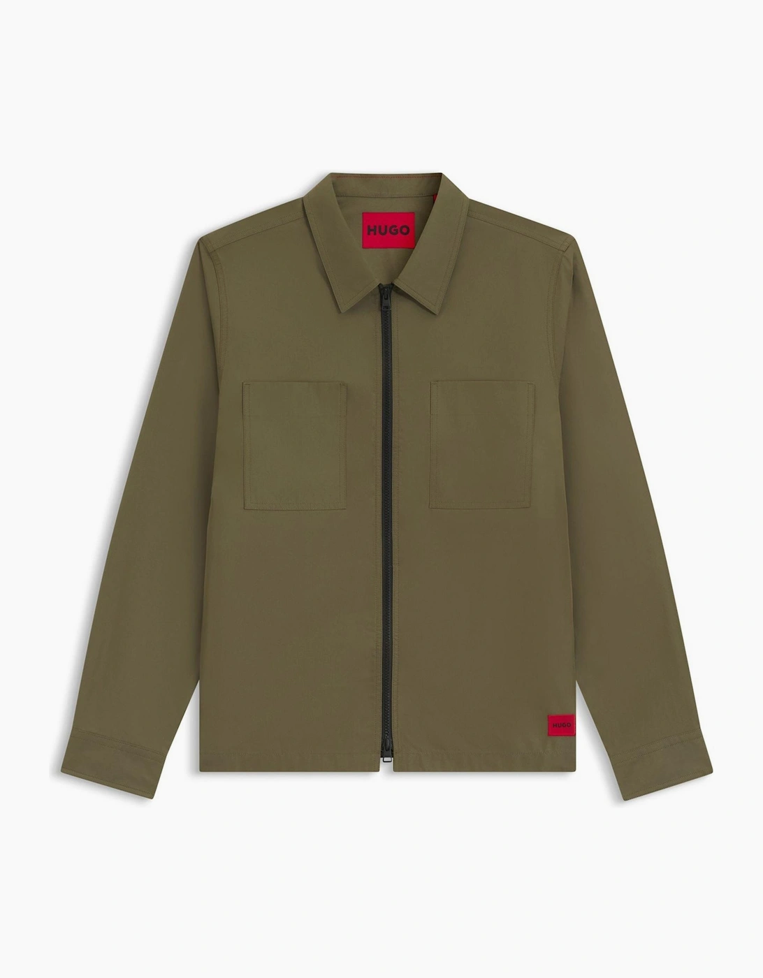 Collared Neck Shirt Collar Long Sleeve Regular Fit Shirt