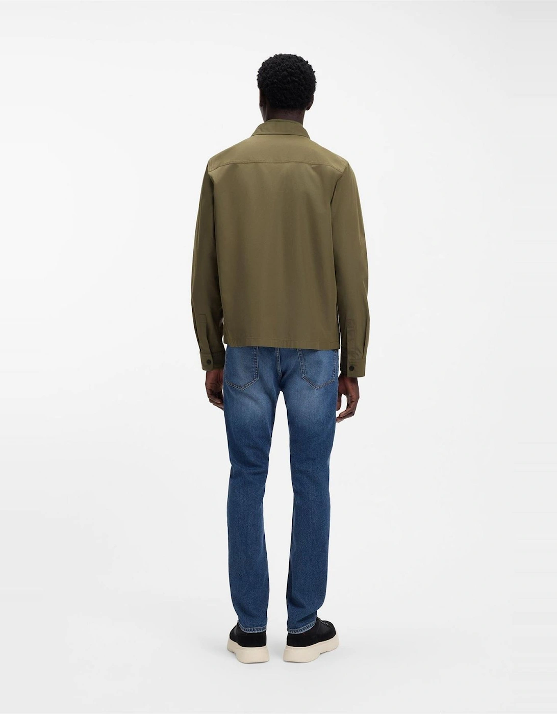 Collared Neck Shirt Collar Long Sleeve Regular Fit Shirt