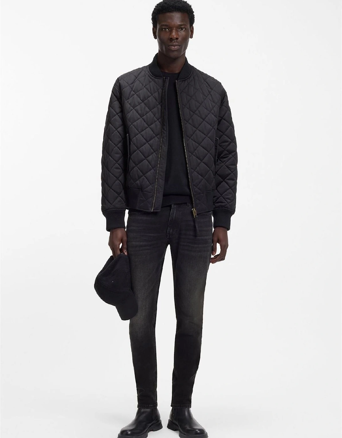 Five Pocket Design Skinny Fit Jeans