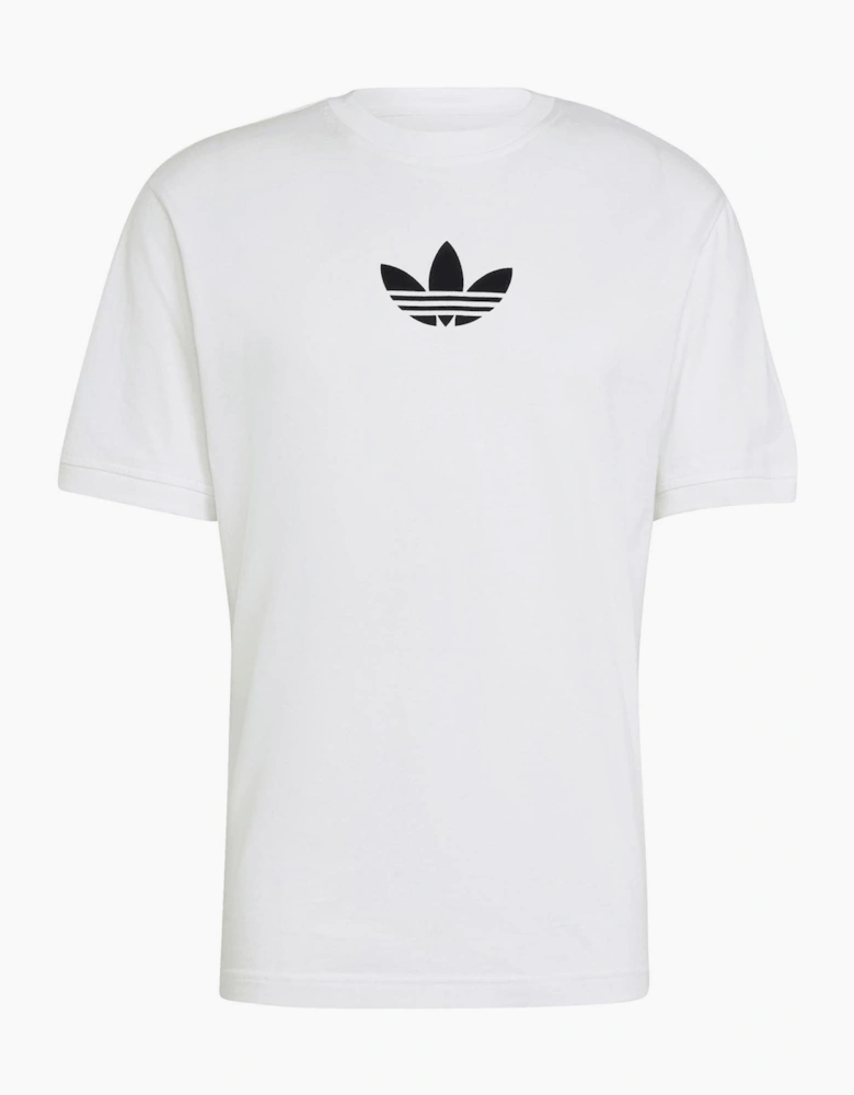 Adicolor Printed Logo Crew Neck Short Sleeve T-Shirt