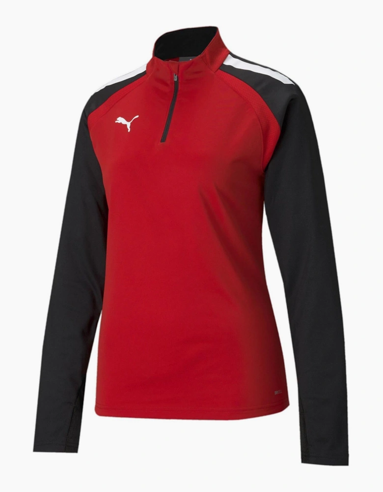 Womens Teamliga Quarter Zip Top W Drill
