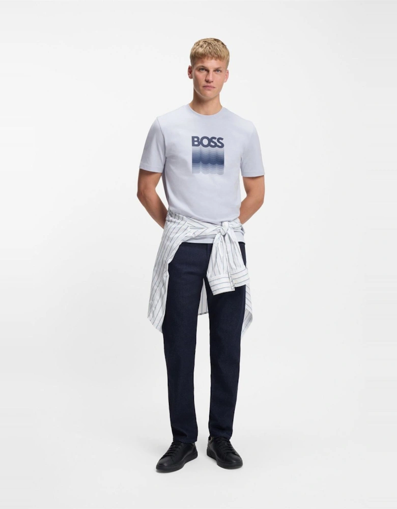 Wordmark Graphic Crew Neck Short Sleeve T-Shirt