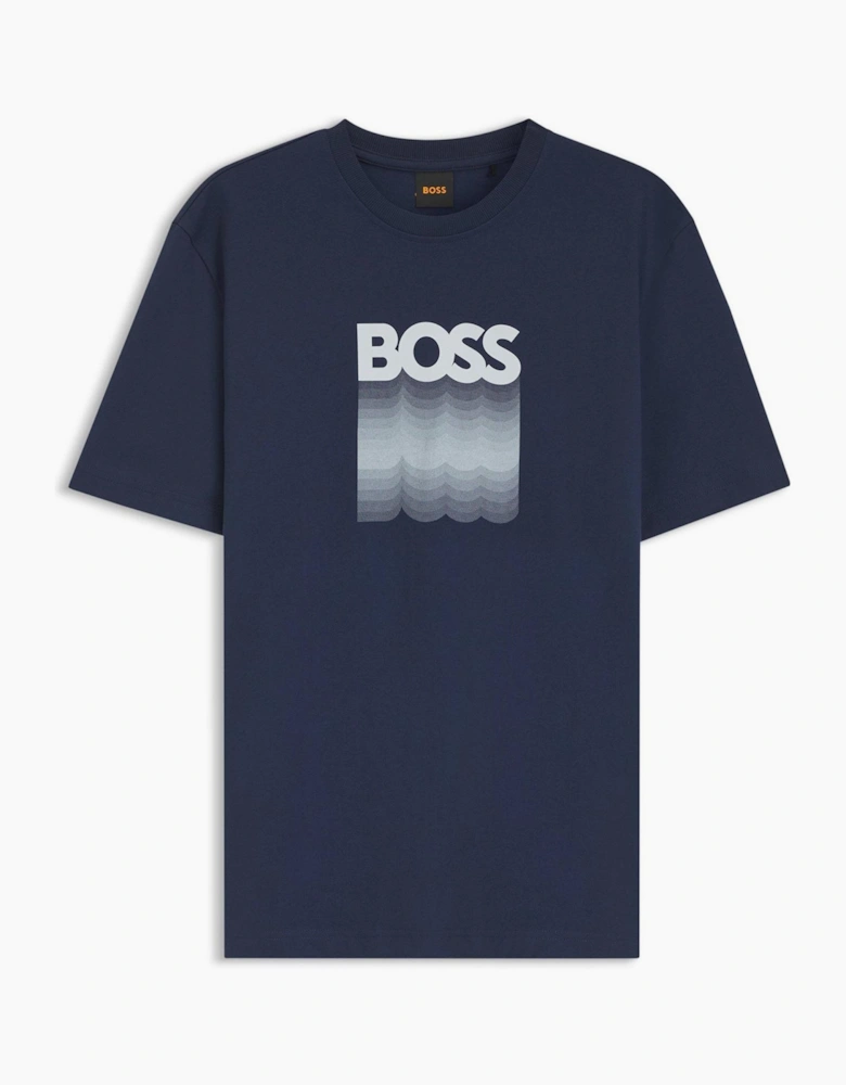 Wordmark Graphic Crew Neck Short Sleeve T-Shirt