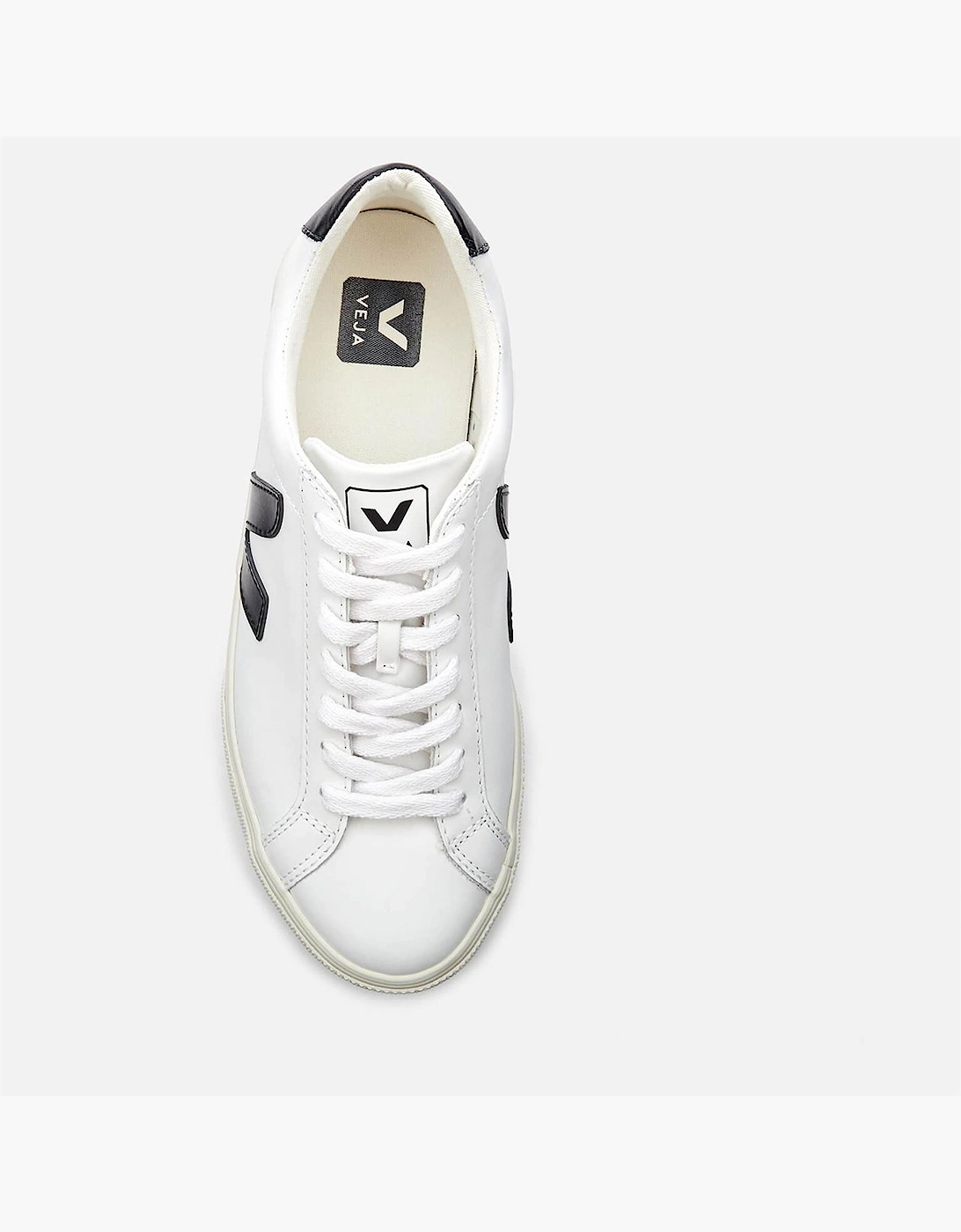 Womens Esplar Leather Court Trainers