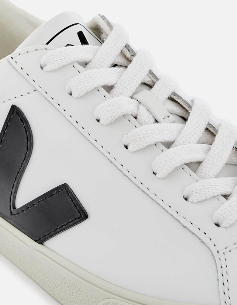 Womens Esplar Leather Court Trainers