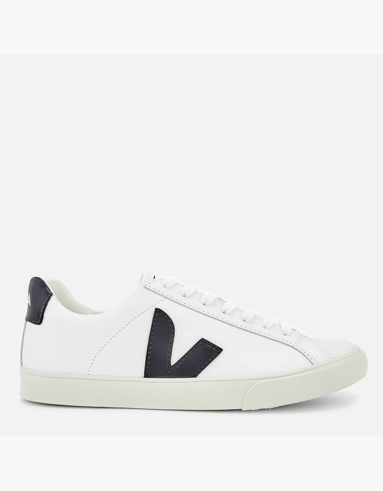 Womens Esplar Leather Court Trainers