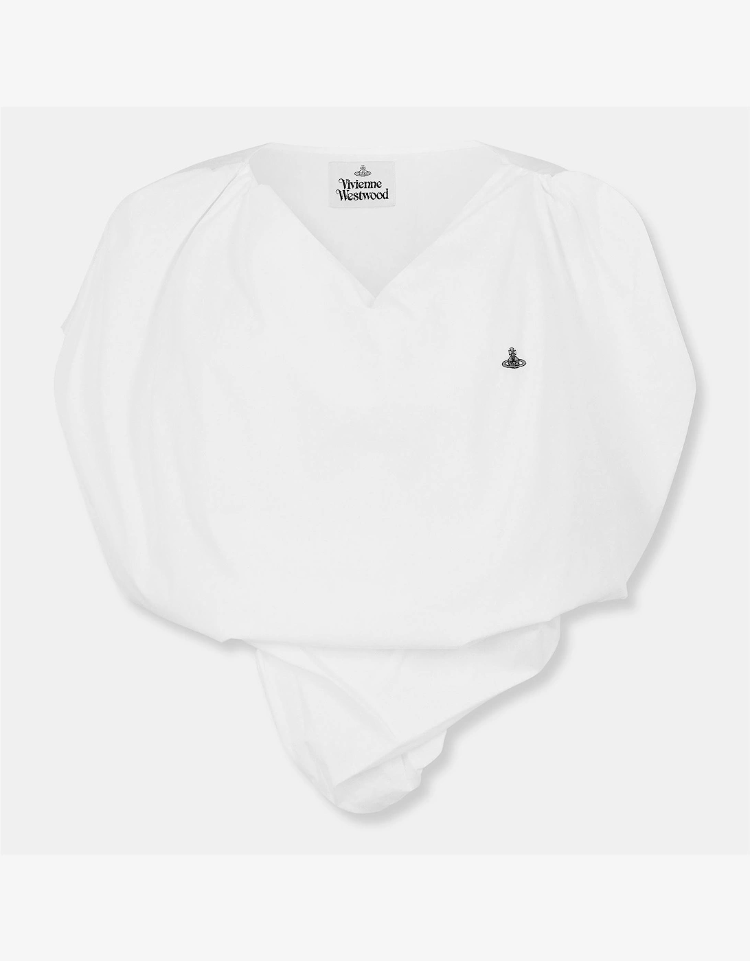 Womens Viv Heart Puff Sleeve Top