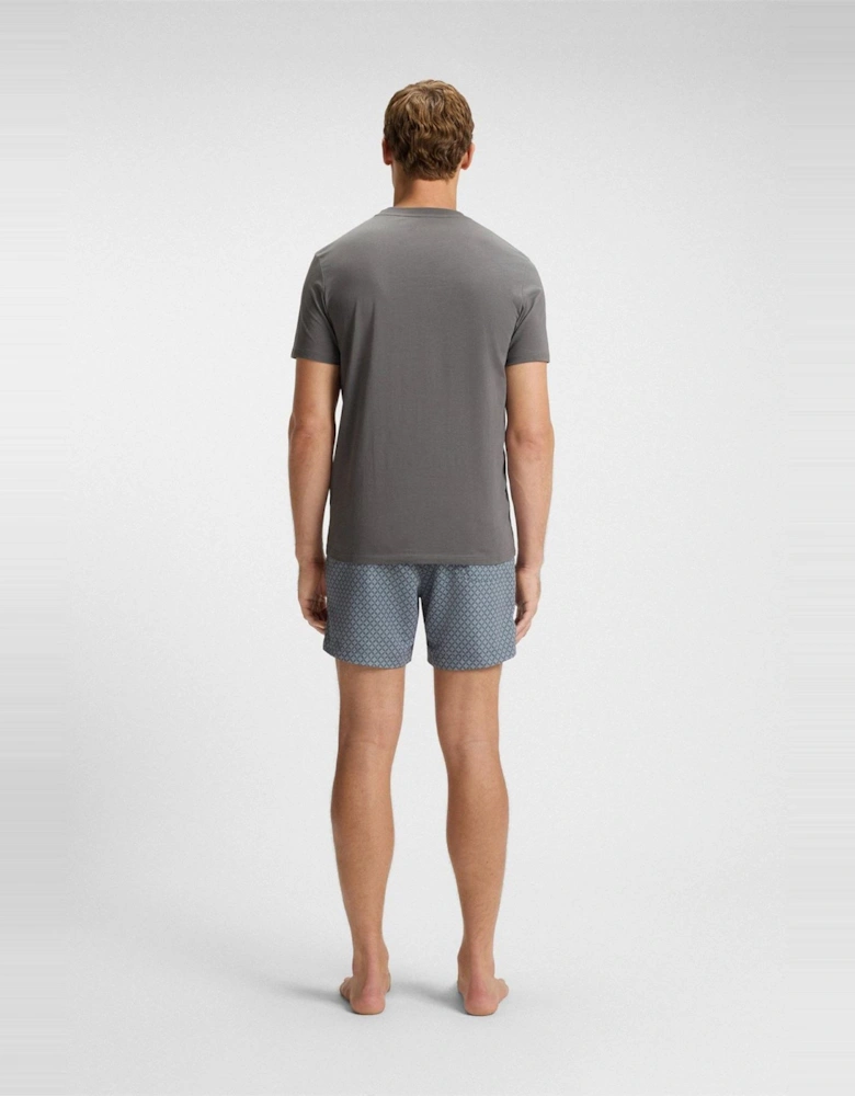 Wordmark Printed Logo Crew Neck Short Sleeve T-Shirt