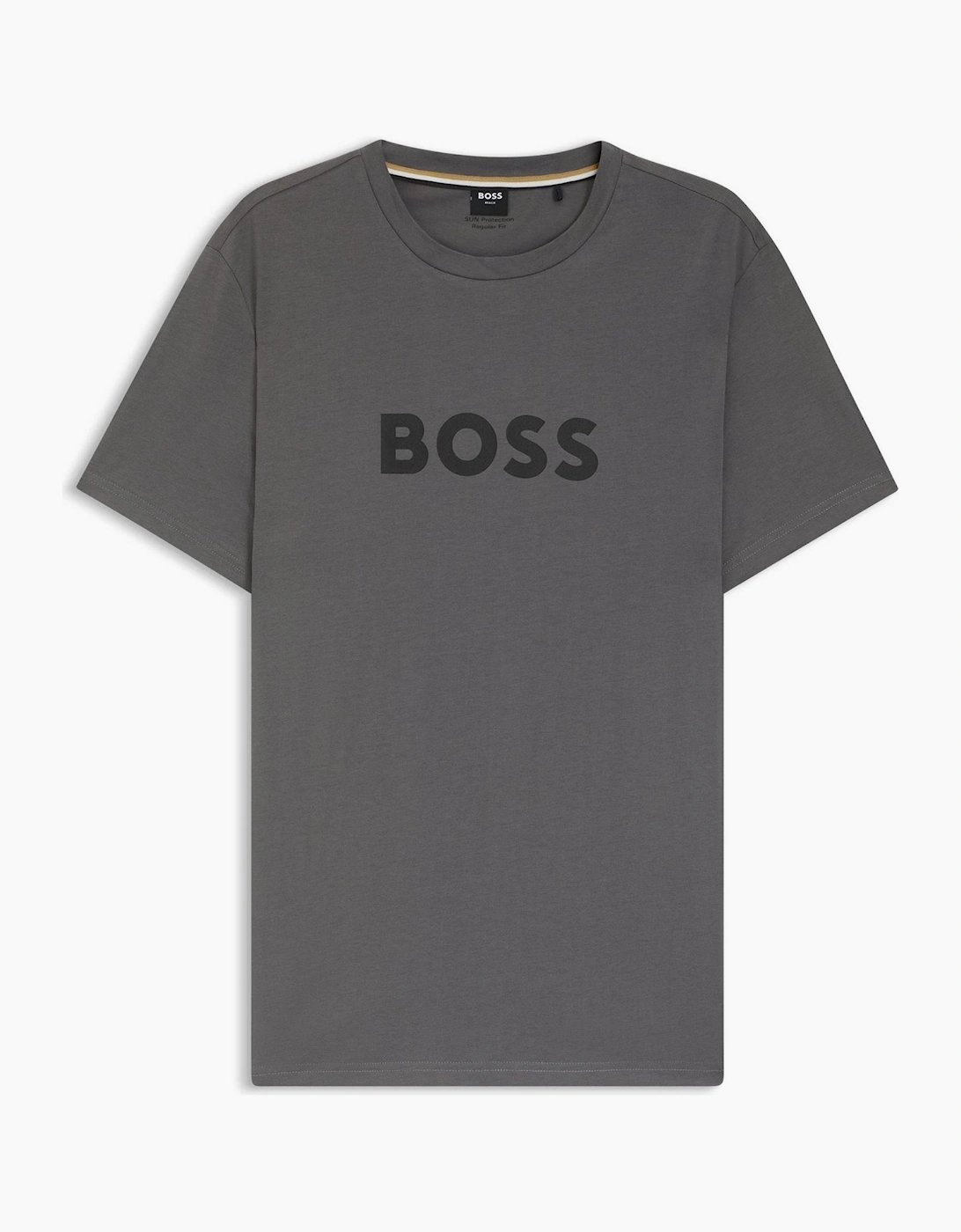 Wordmark Printed Logo Crew Neck Short Sleeve T-Shirt
