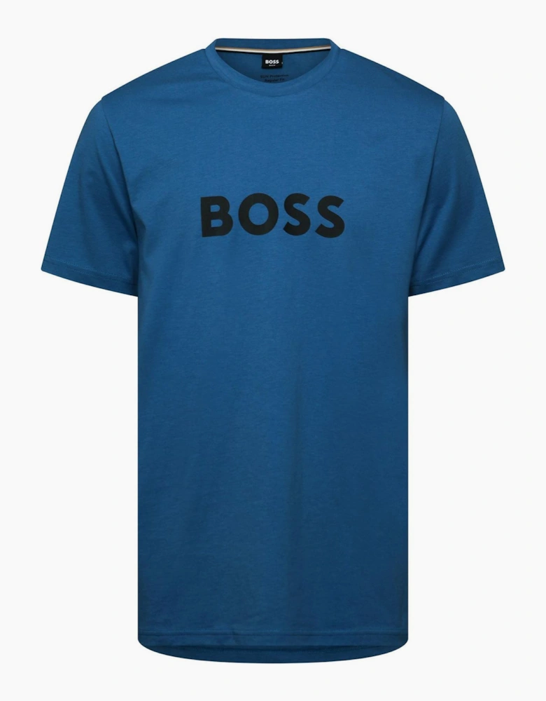 Wordmark Printed Logo Crew Neck Short Sleeve T-Shirt