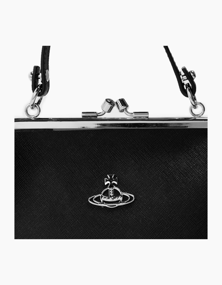 Womens Granny Frame Shoulder Bag