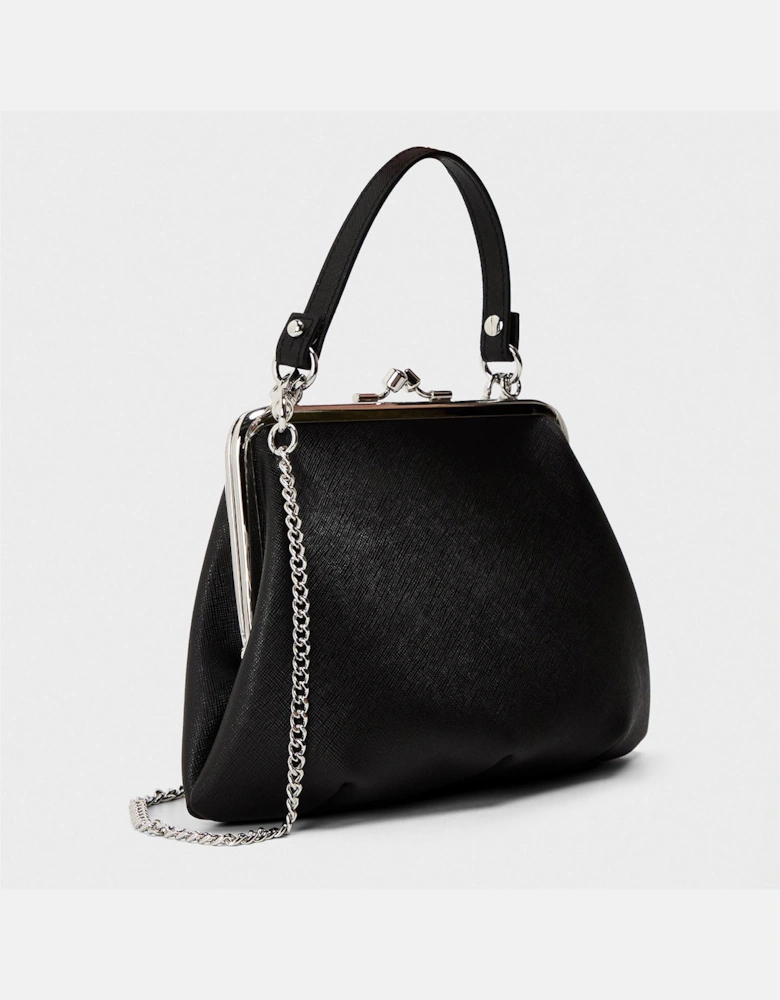 Womens Granny Frame Shoulder Bag